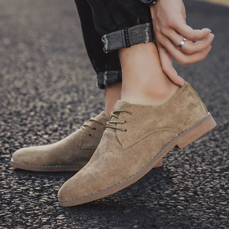 Román™ – Zapatos Oxford de Ante Premium