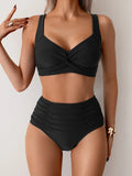Adriana™ | Conjunto de bikini de cintura alta para el verano