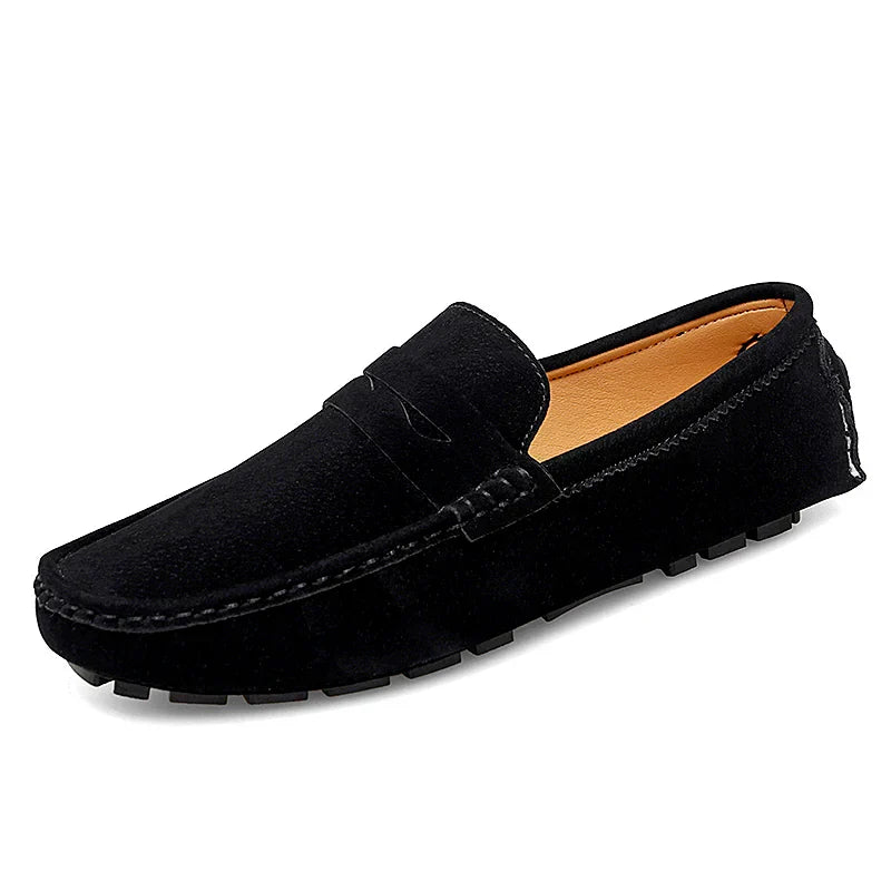 Camilo™ - Mocasines de ante de confort premium