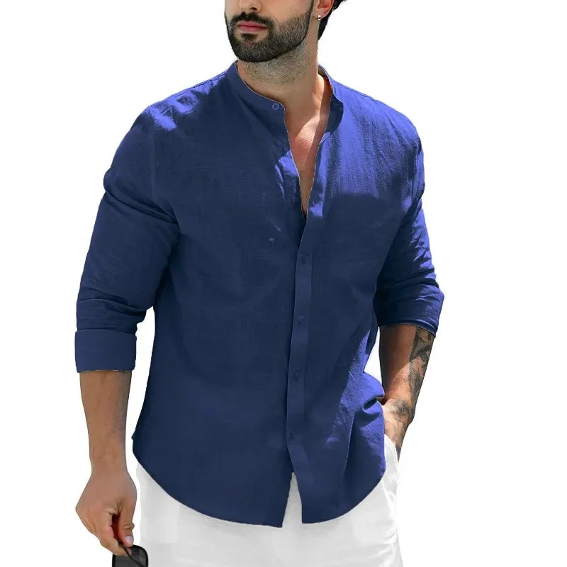 Nicolás™ - Camisa cómoda para hombre con presencia moderna
