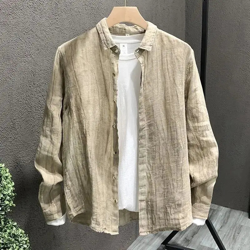 Santiago™ - Camisa cómoda para hombre con estilo contemporáneo