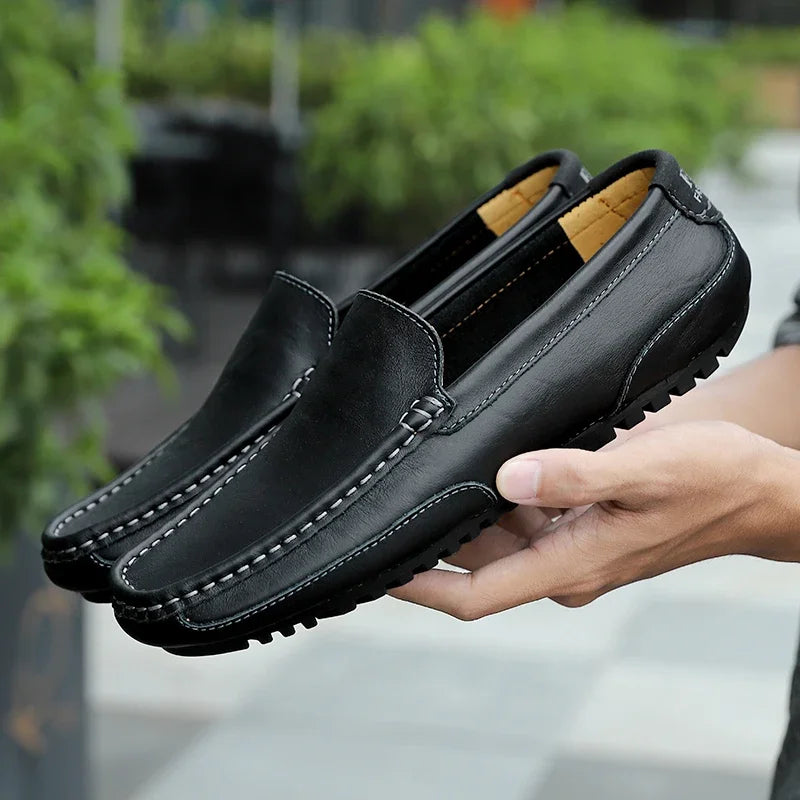 Donato™ - Mocasines de cuero vintage con carácter distinguido