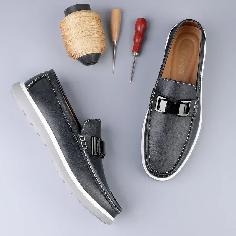 Marcelo™ - Mocasines de piel de lujo con estilo refinado