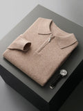 Enzo™ - Elegante Jersey Polo de Cachemira