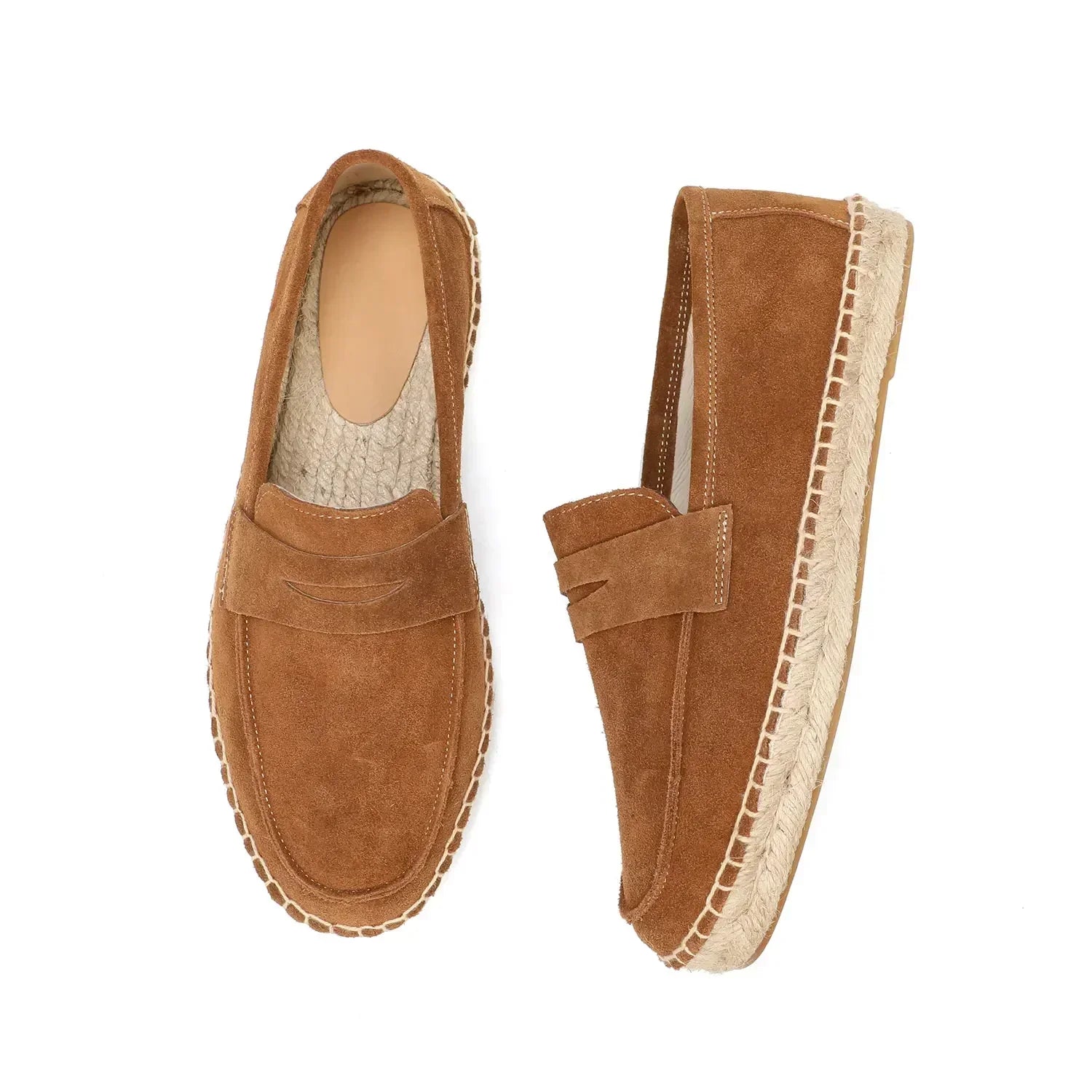 Beltrán™ - Elegantes alpargatas de ante con distinción clásica