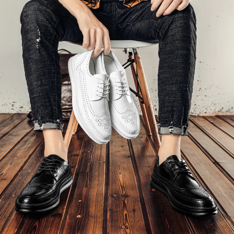 Alonso™ – Zapatos de Piel Auténtica Premium