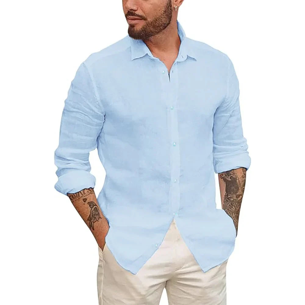 Marcos™ - Camisa ligera premium con caída perfecta