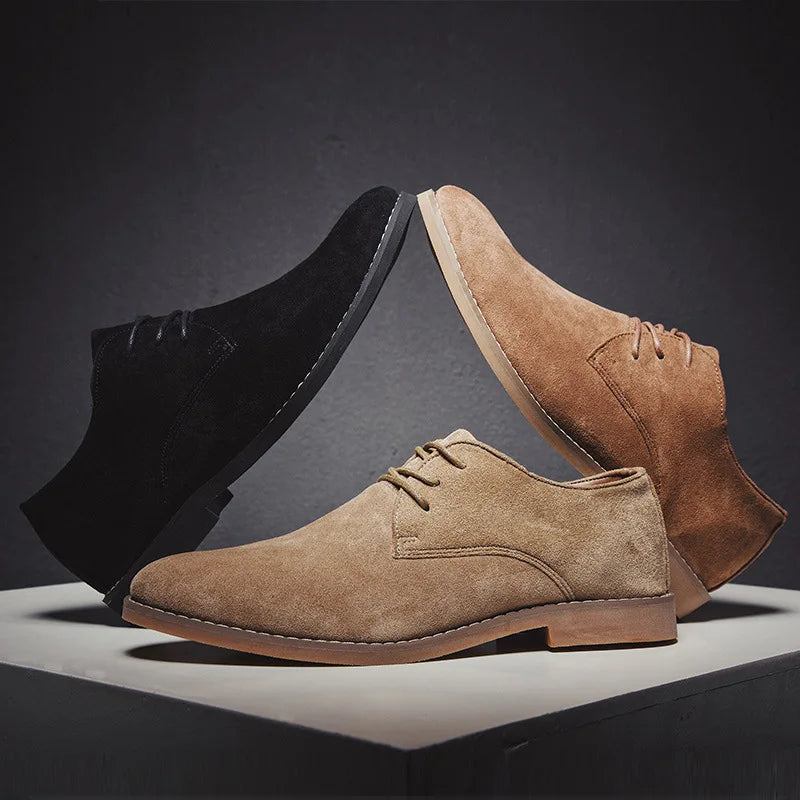 Román™ – Zapatos Oxford de Ante Premium