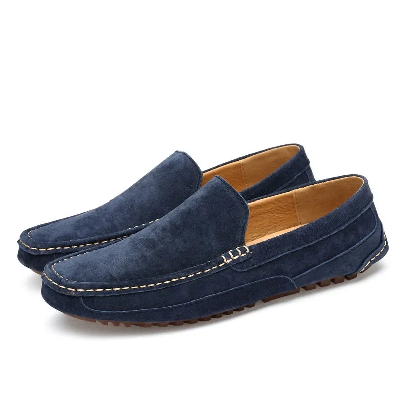 Massimo™ - Mocasines elegantes de ante de primera calidad de clase exclusiva