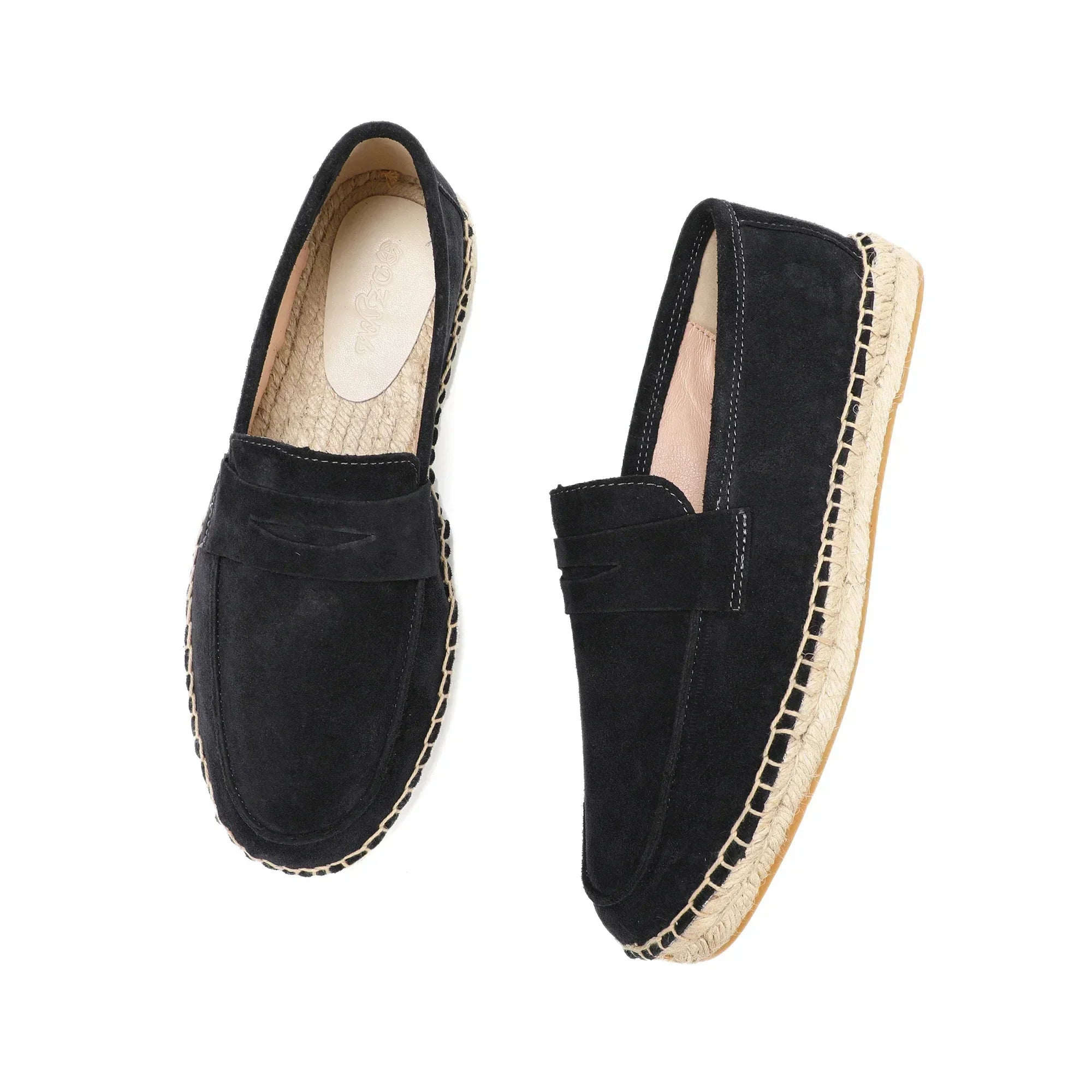 Beltrán™ - Elegantes alpargatas de ante con distinción clásica