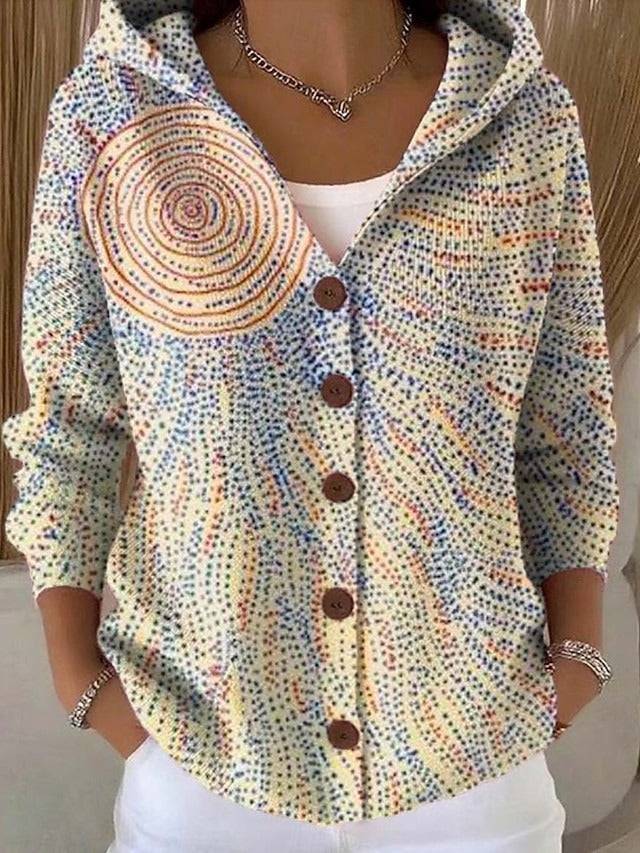 Paloma | Chaleco Patchwork con Capucha