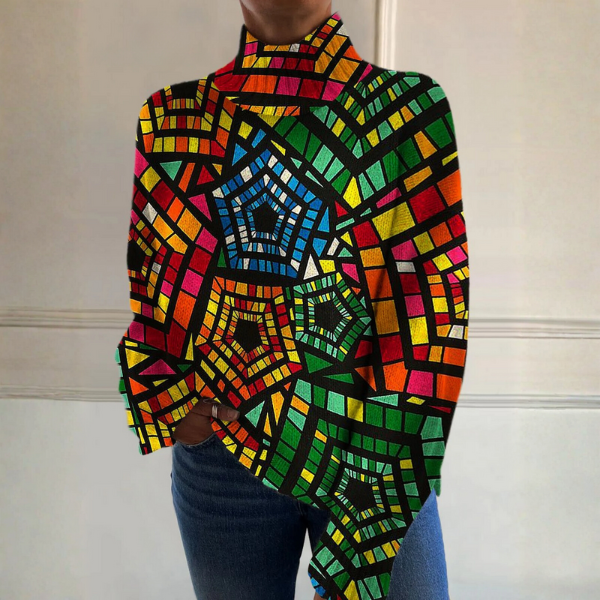Emilia | Suéter cómodo de cuello alto