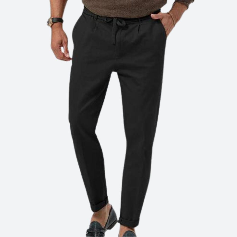 Rubén™ - Pantalón blanco con diseño limpio y exclusivo