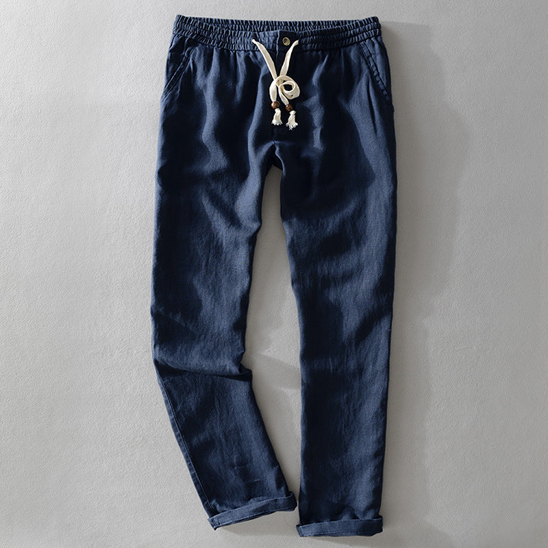 Gael™ - Pantalón fresco de lino con acabado refinado