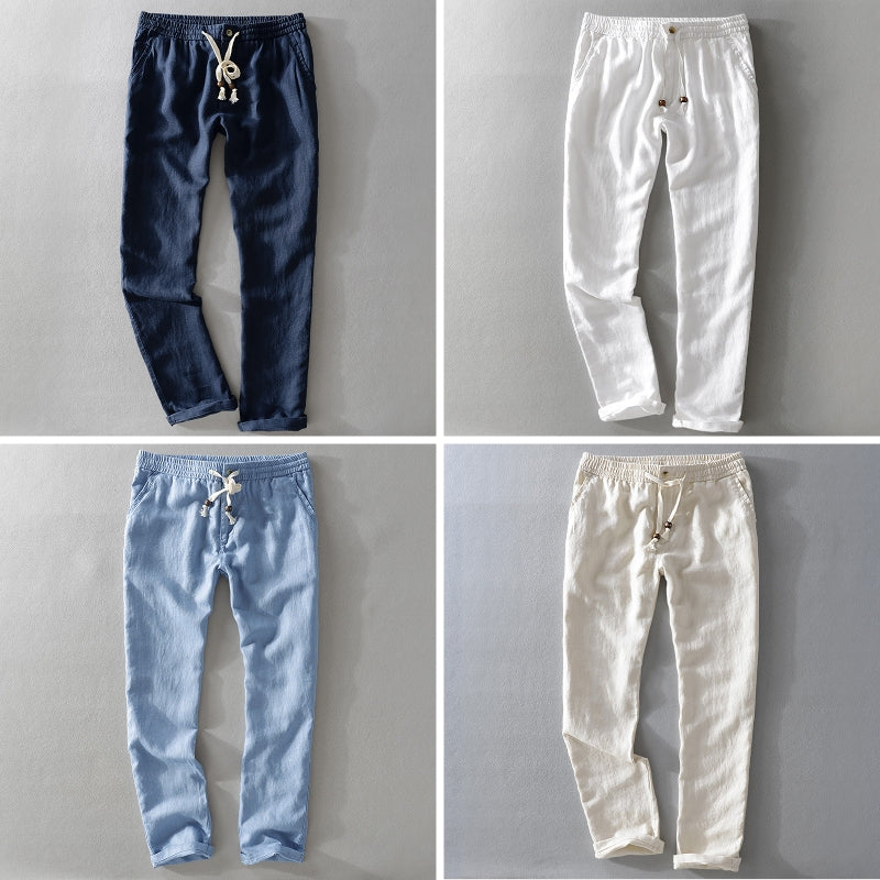 Iván™ - Pantalón premium de lino para estilos exclusivos