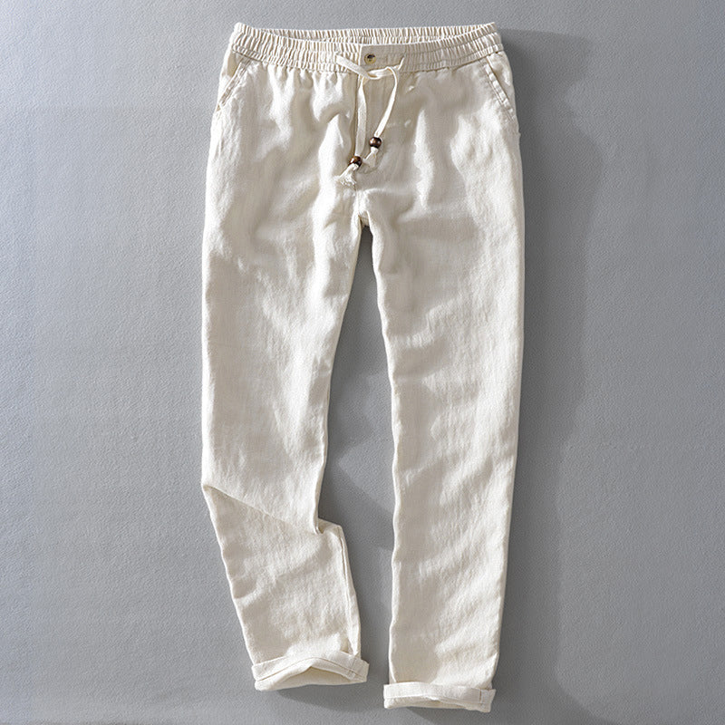 Gael™ - Pantalón fresco de lino con acabado refinado