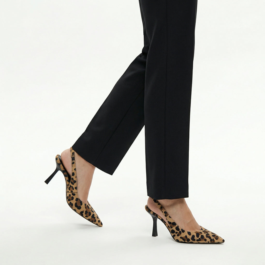 Isabriella | Tacones cómodos de leopardo