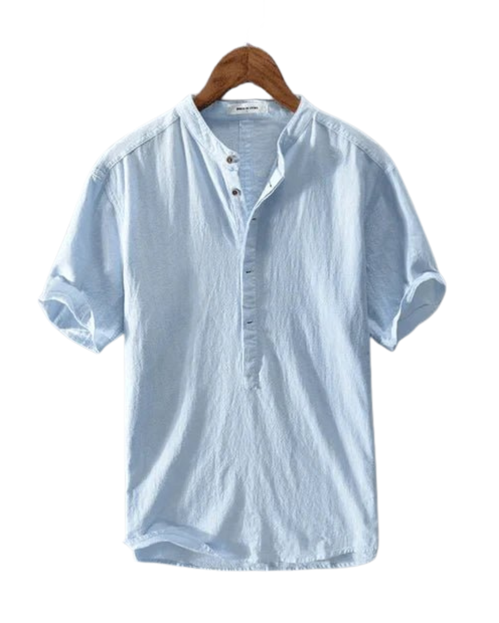 Guillermo™ - Camisa celeste con diseño limpio y exclusivo