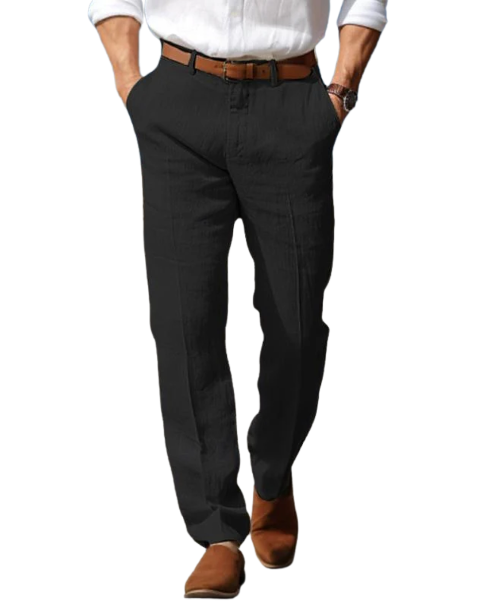 Gonzalo™ - Pantalón premium negro para estilos exclusivos