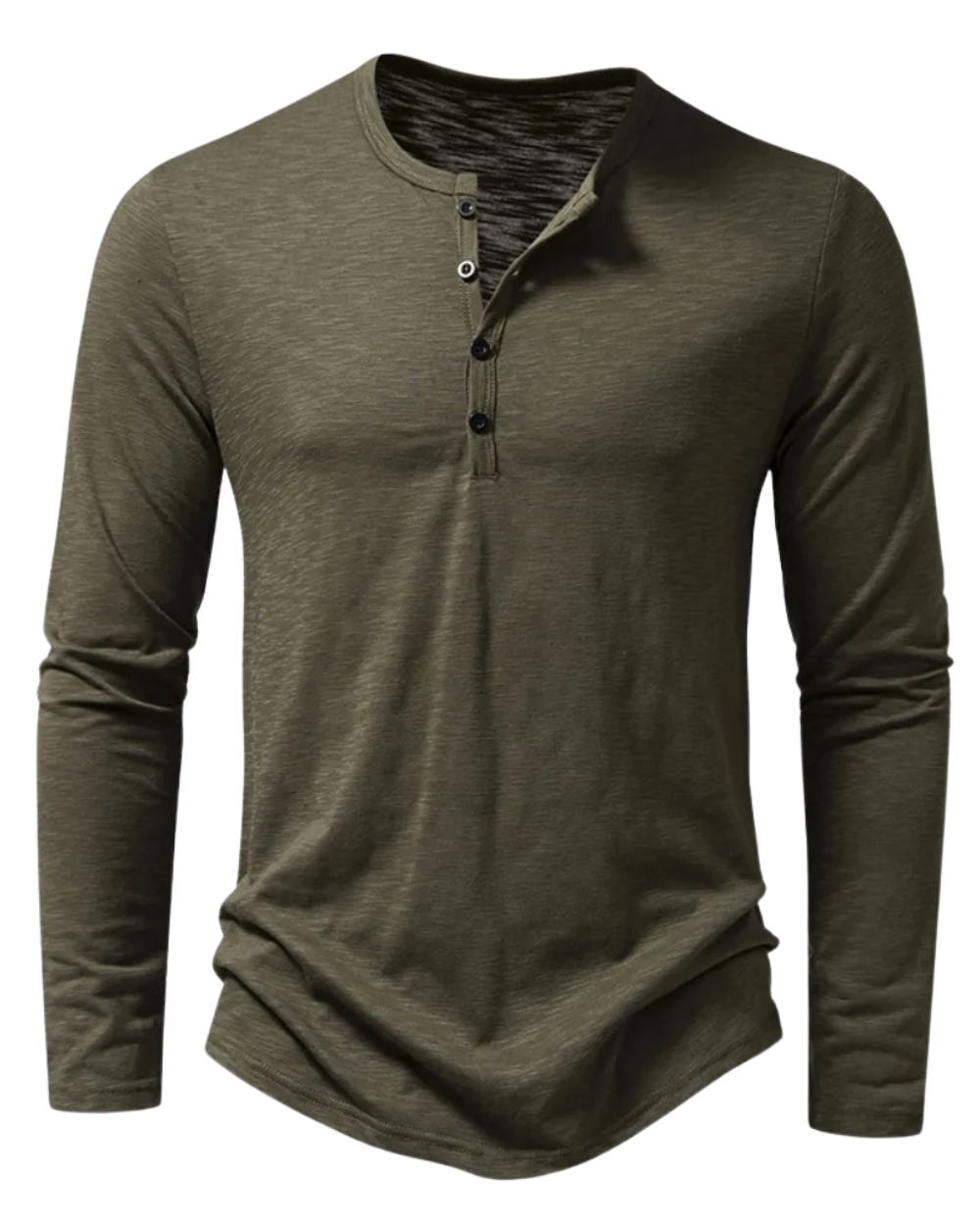 Óscar™ - Polo Casual Henley Distinguido