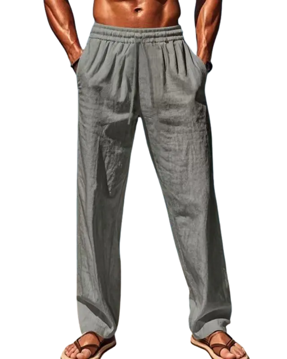 Raúl™ - Pantalón gris premium con estilo fresco y sofisticado