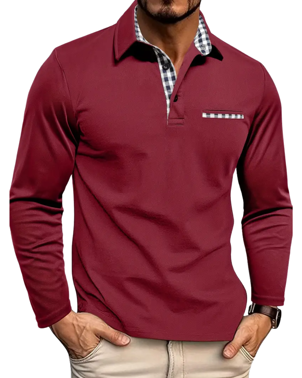 Manuel™ - Polo de Manga Larga Premium
