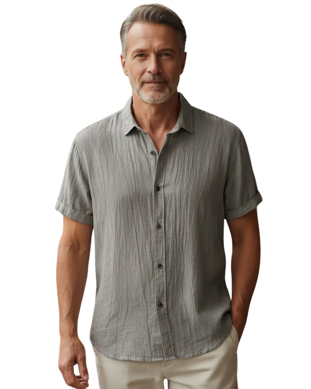 Donato™ - Camisa exclusiva para hombre con acabado superior