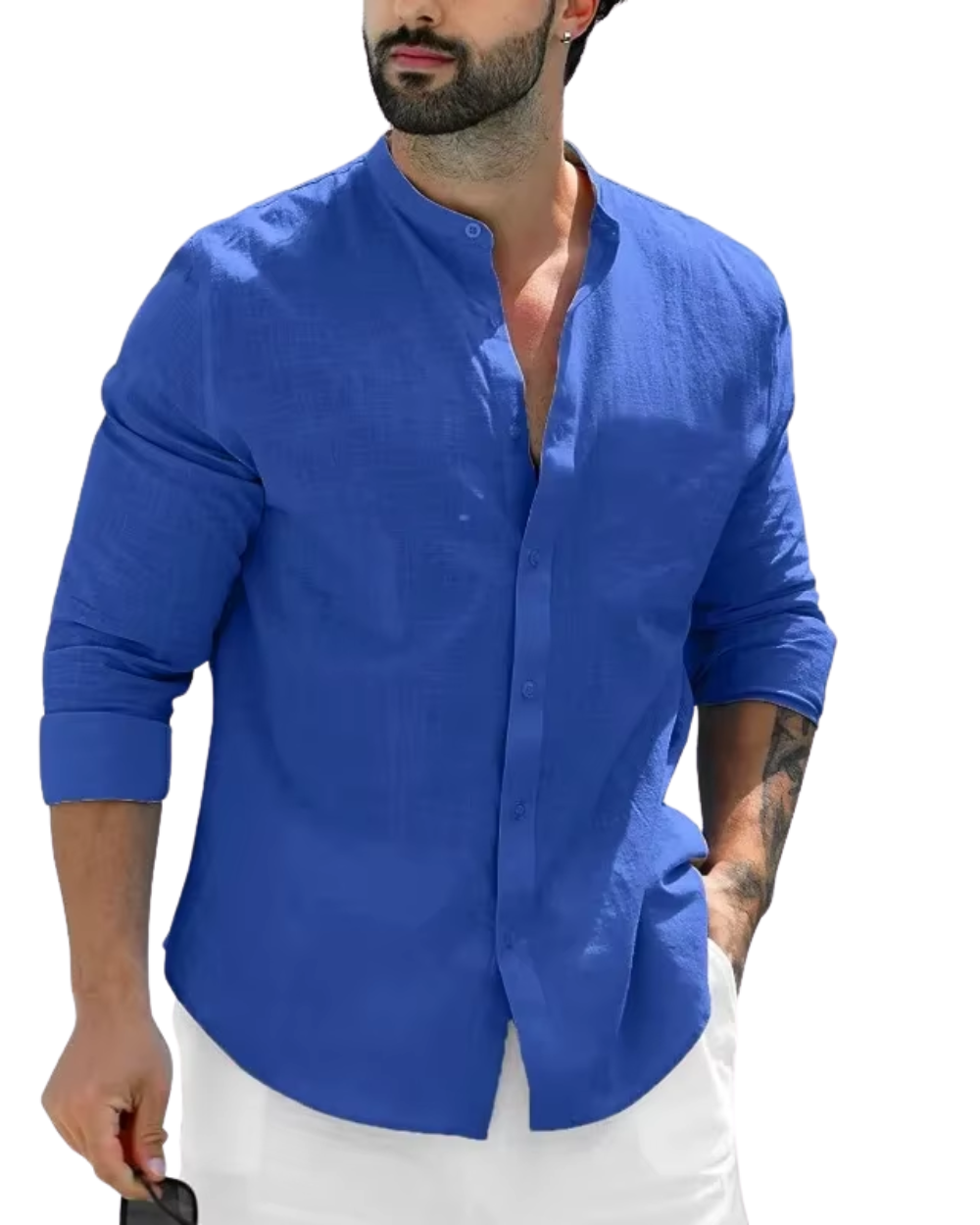 Nicolás™ - Camisa cómoda para hombre con presencia moderna