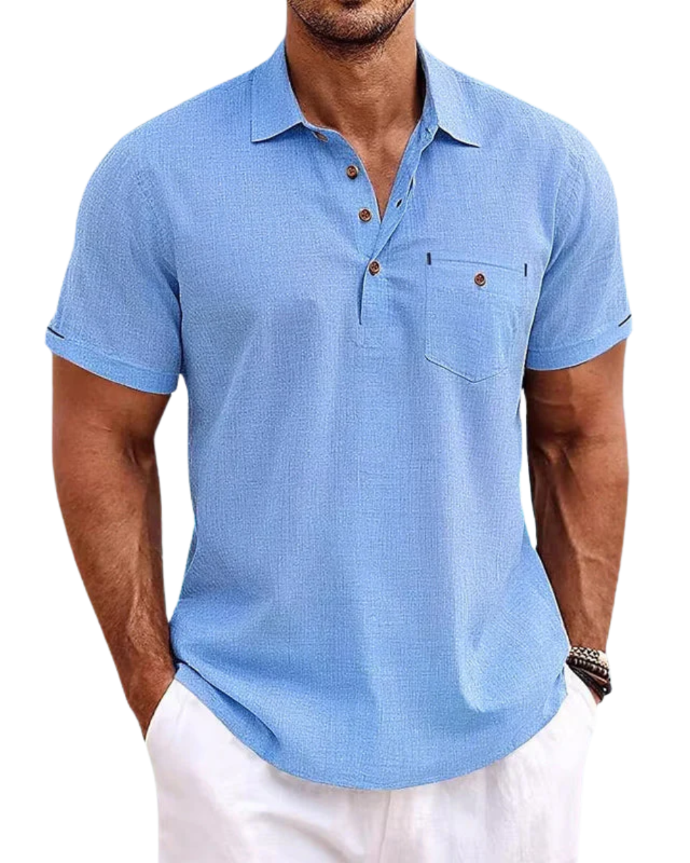 Sergio™ - Polo casual refinado con diseño contemporáneo