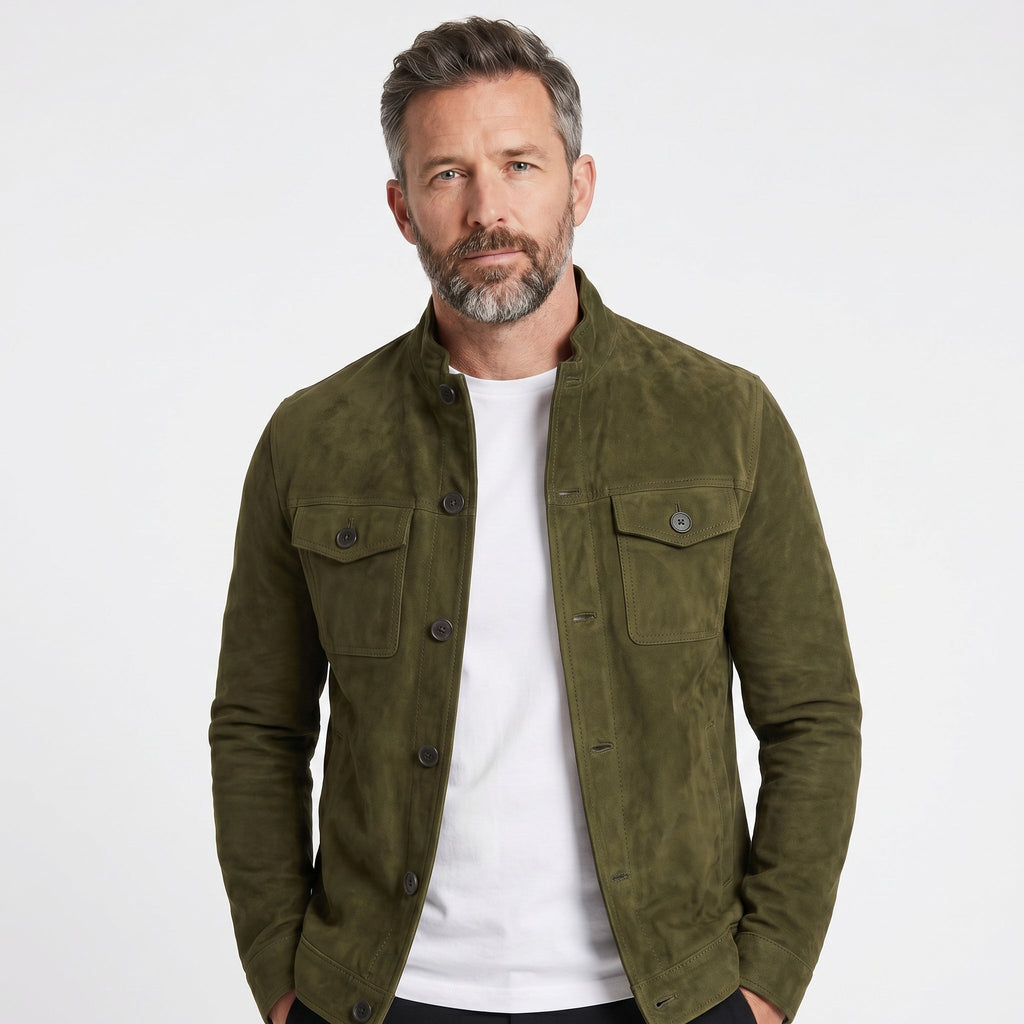Julián | Chaqueta de Ante Premium