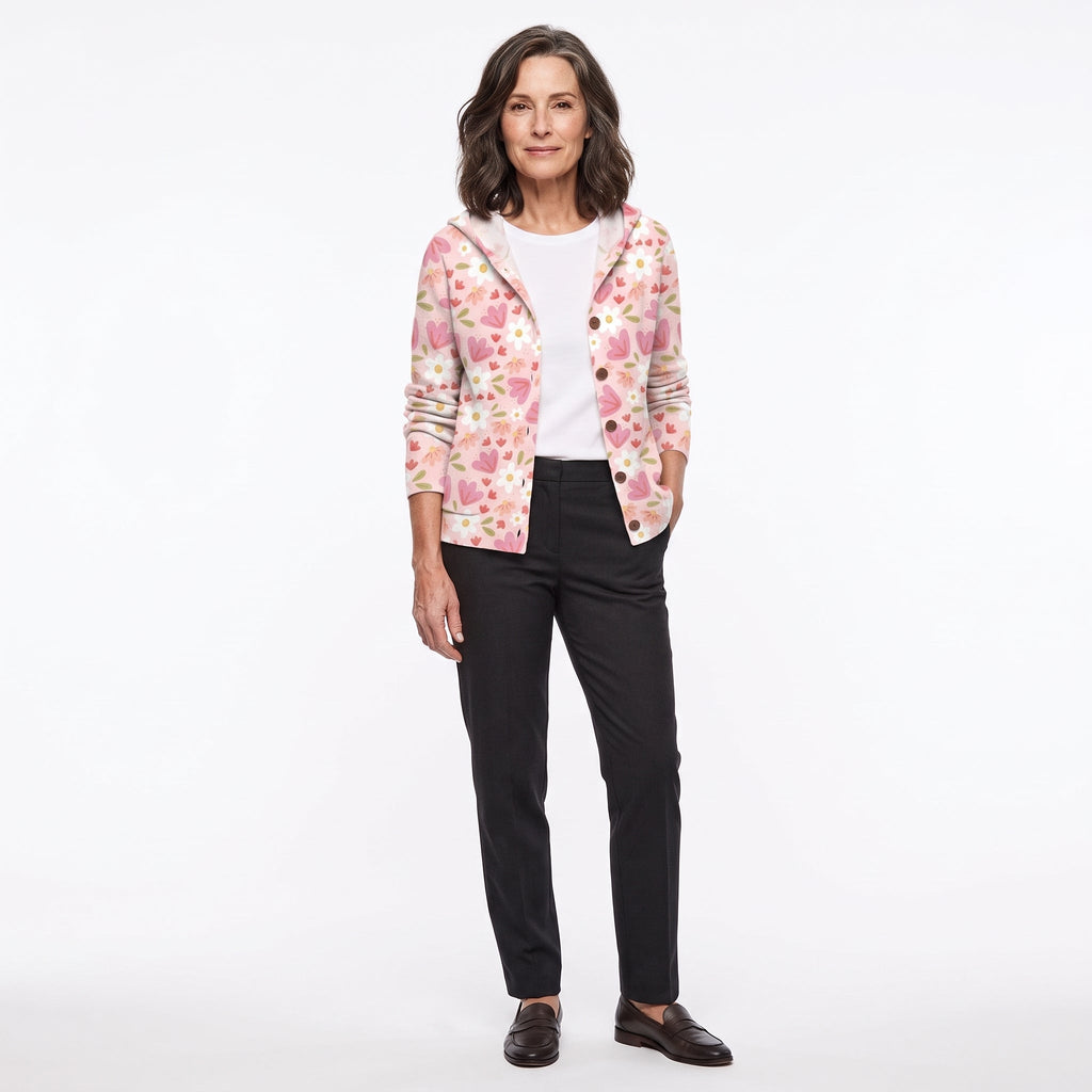 Elsa | Chamarra de Punto con Capucha