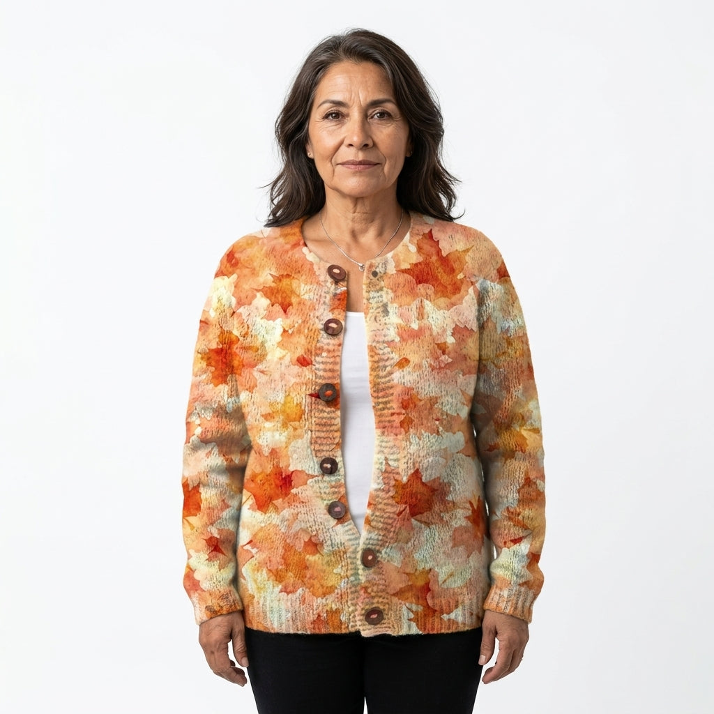 Amaranta | Cárdigan Hojas de Otoño