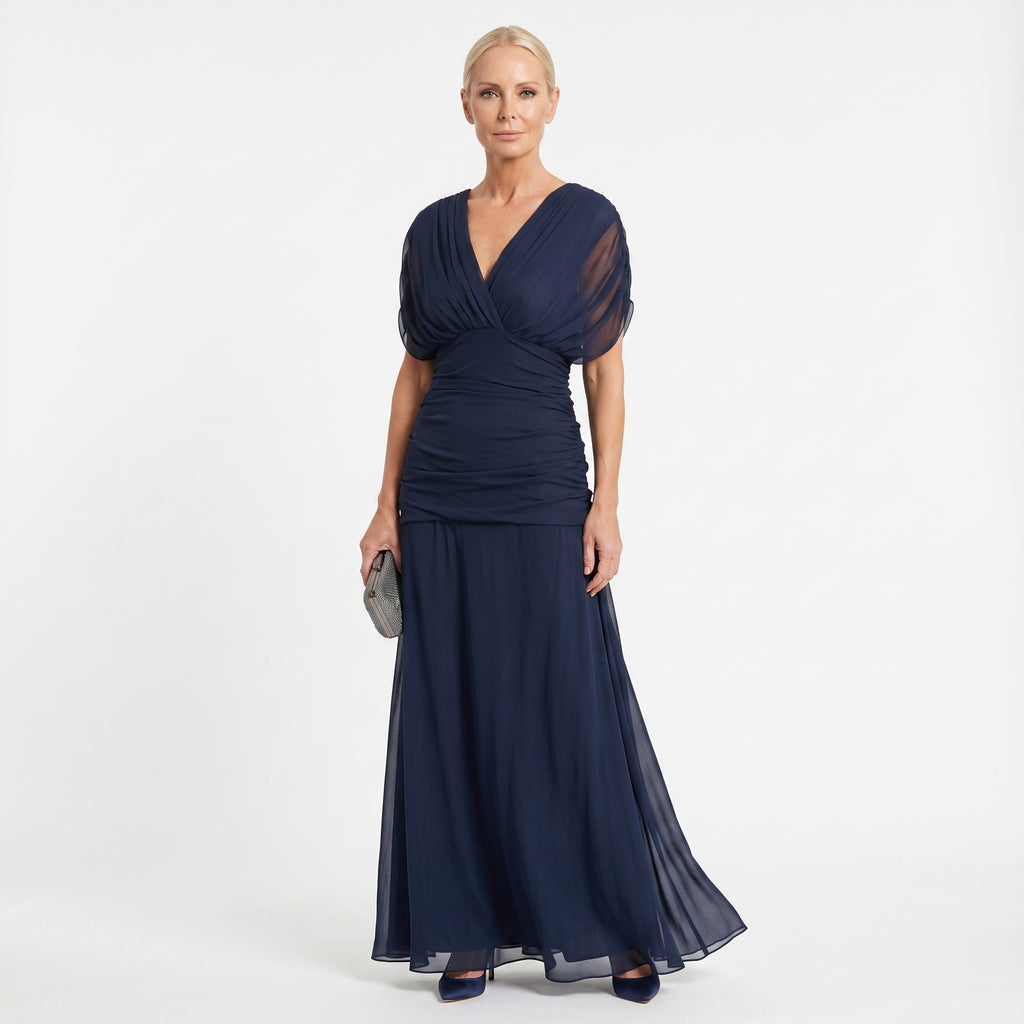 Avery | Vestido Azul Elegante