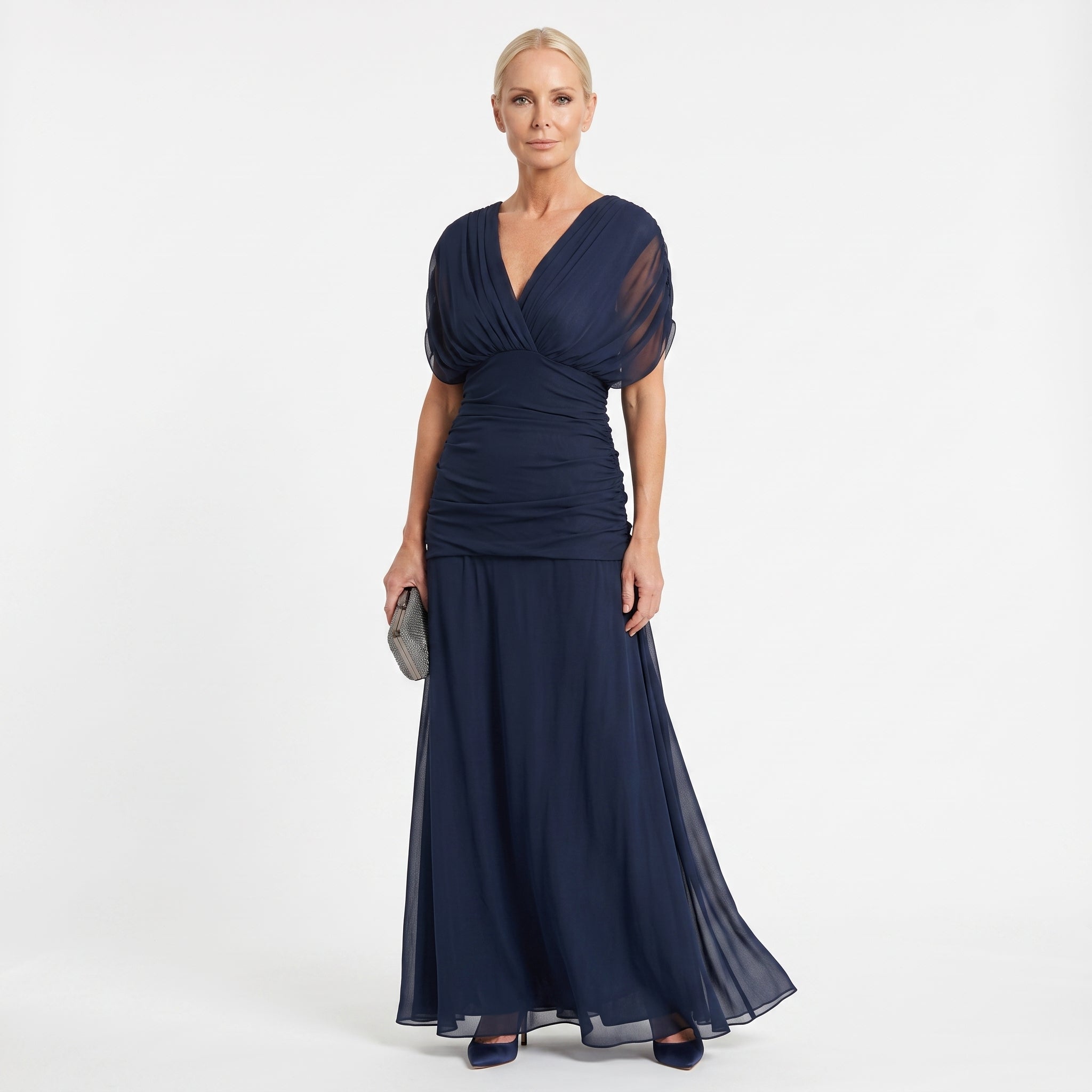 Avery | Vestido Azul Elegante