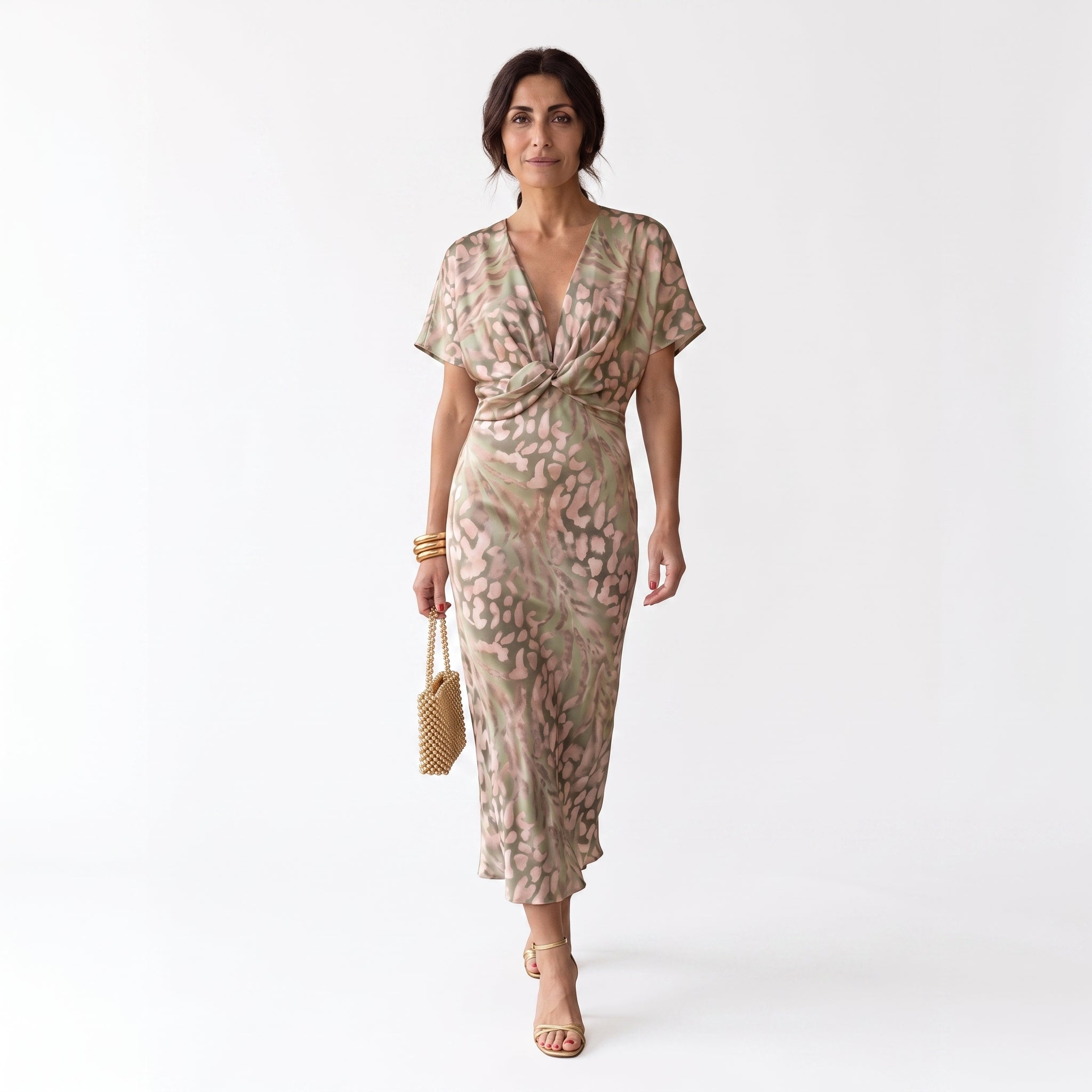 Antonella | Vestido Elegante en Tejido Ligero y Fluido