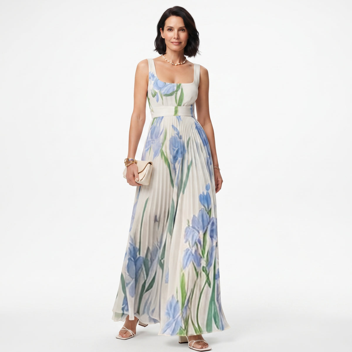Oriah | Maxi Vestido A-Line Floral