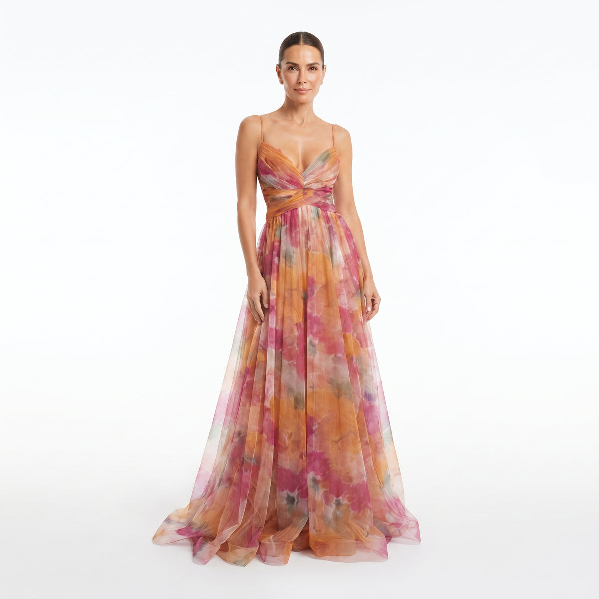Giselle | Encantador Maxi Vestido con Estampado Floral