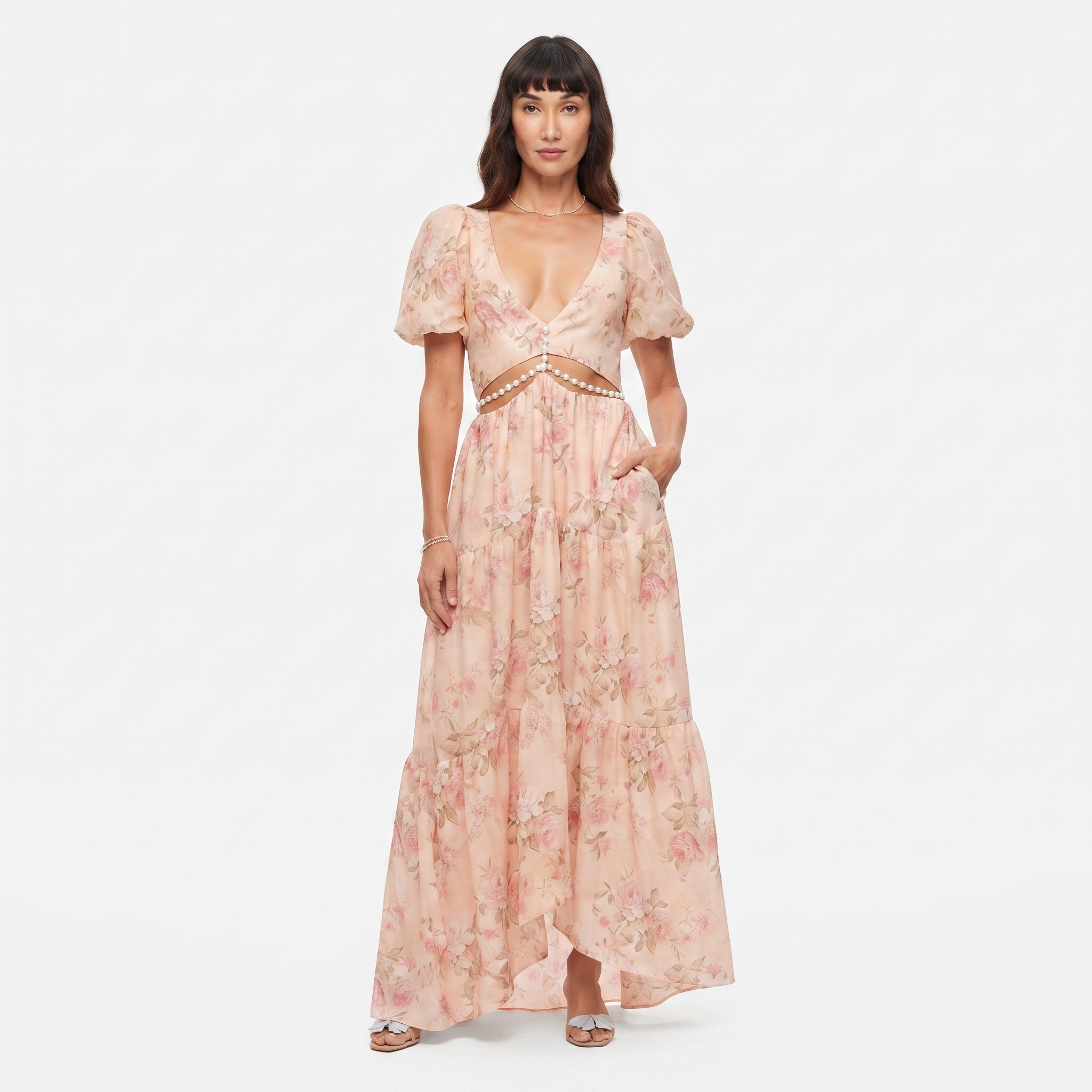 Abril | Vestido Elegante de Caída Fluida