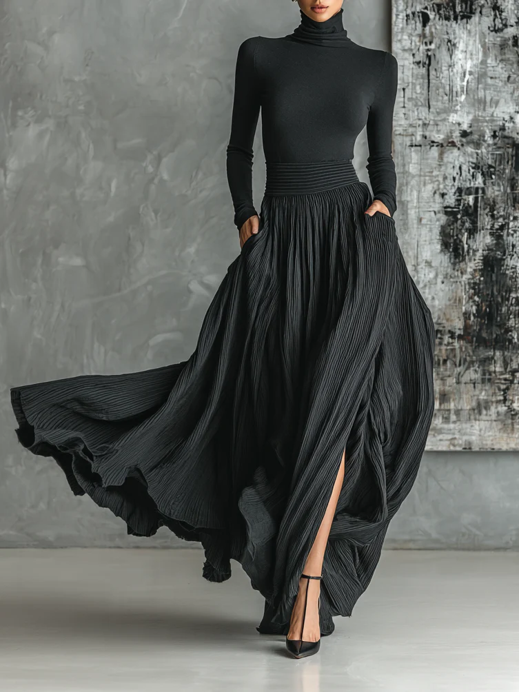 Luna – Completo Nero Reale
