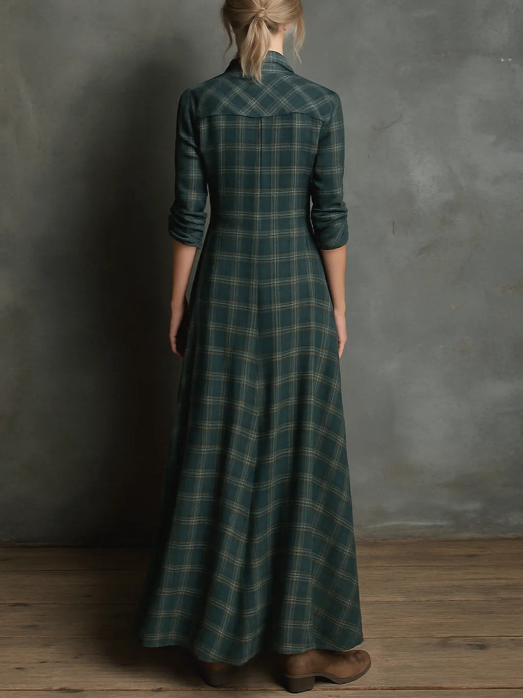 Emanuela – Abito Verde Imperiale