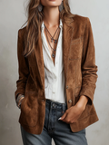 Lorena | Blazer vintage café