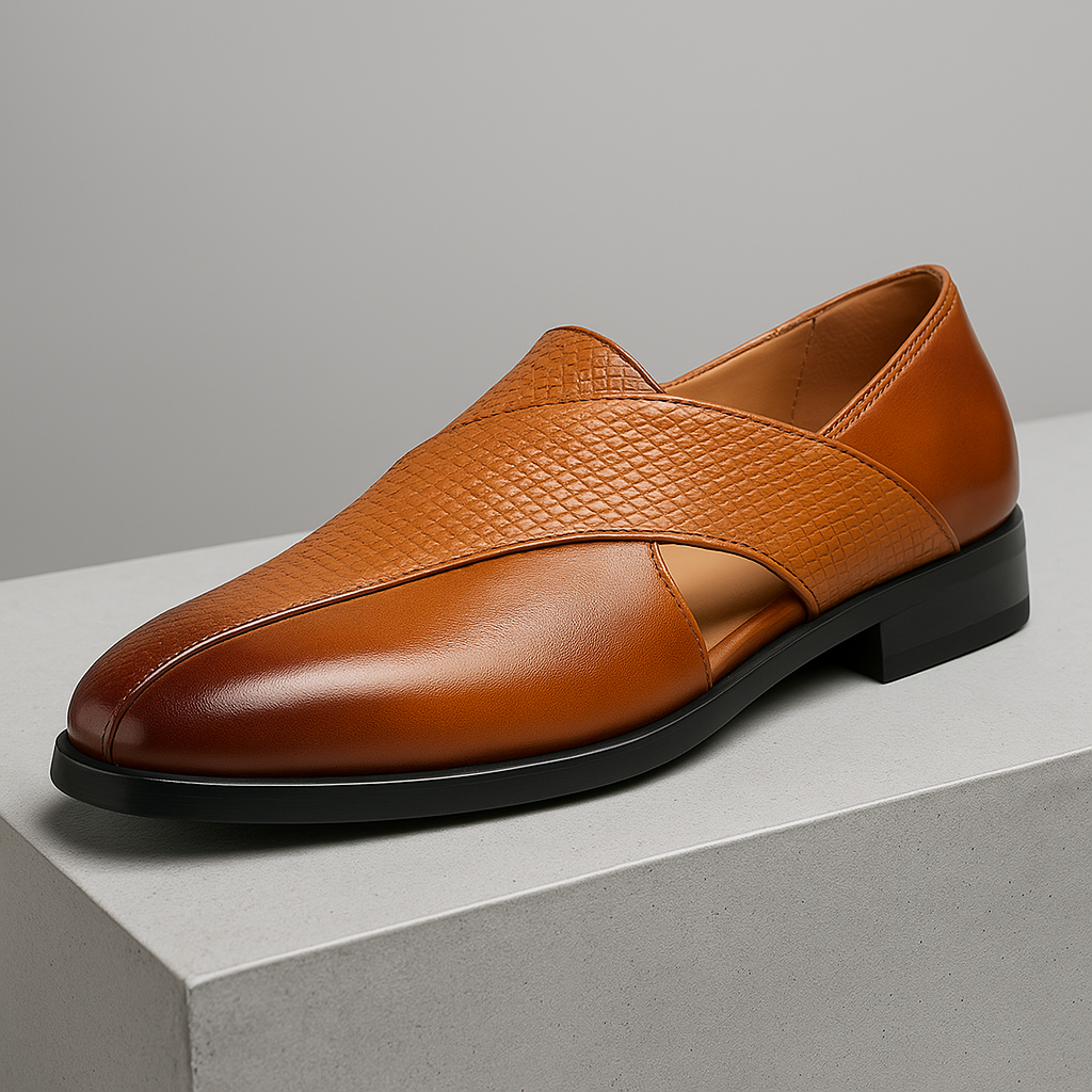 Jacobo™ - Mocasines de cuero vintage con presencia refinada