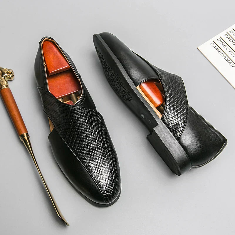 Jacobo™ - Mocasines de cuero vintage con presencia refinada