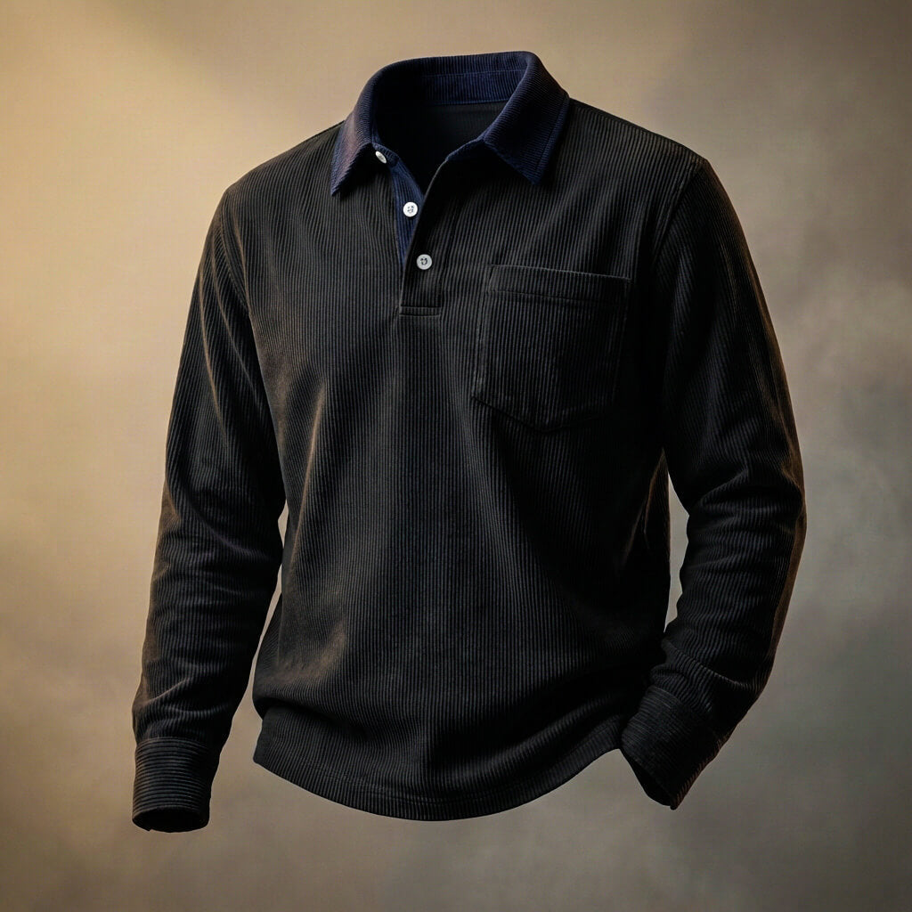 Valentino™ - Elegante Polo de Pana