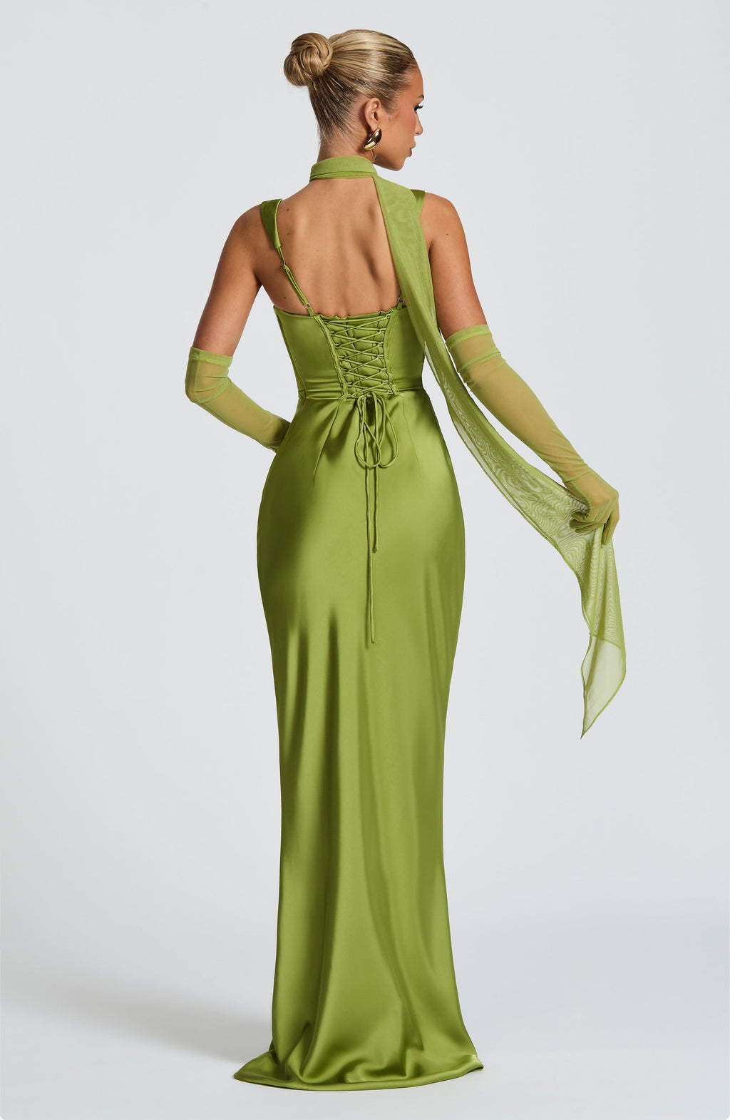 Vestido Naeti™ | Maxi Satinado Escote Cuadrado - Best Seller