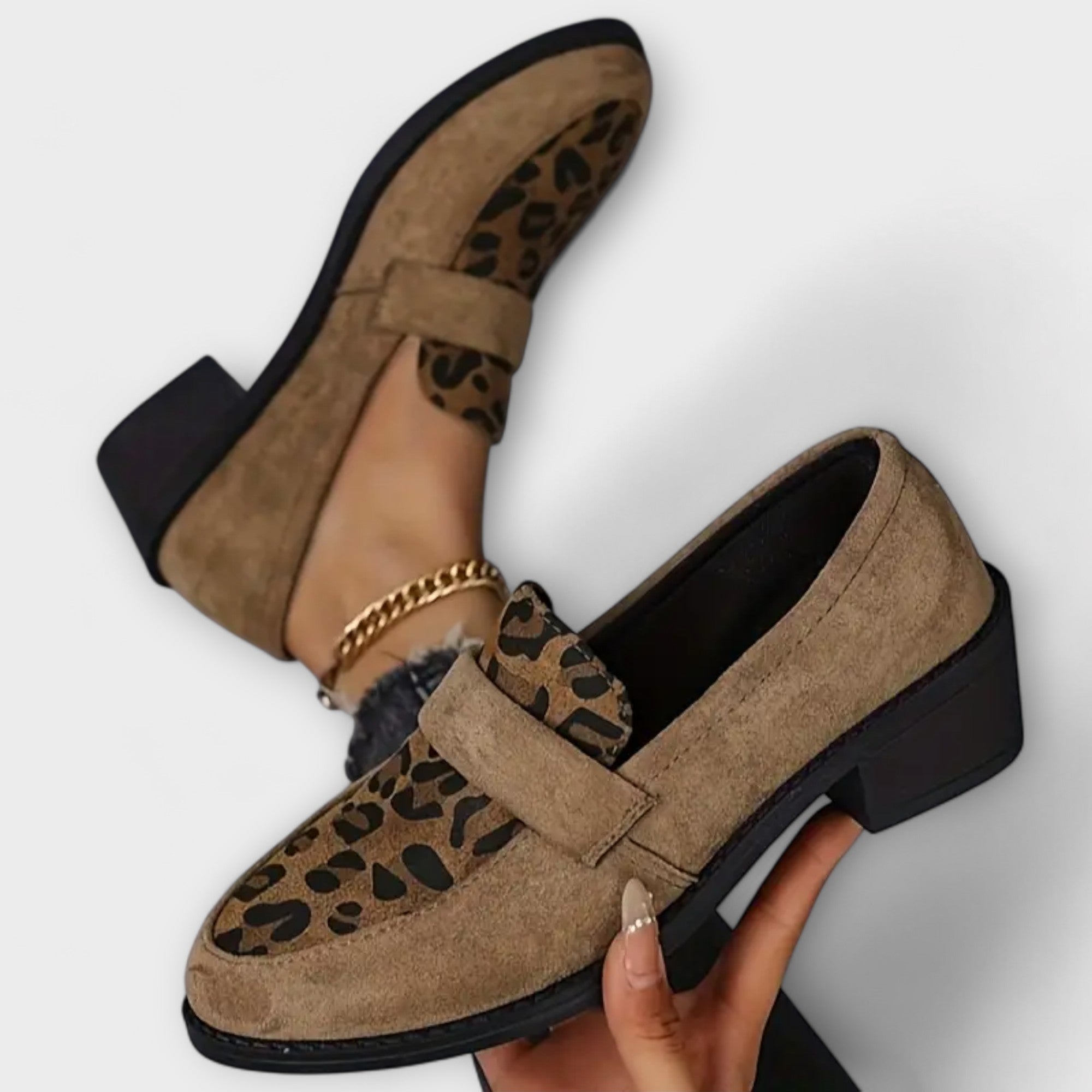 Blanca™ - Zapatos elegantes con estampado leopardo