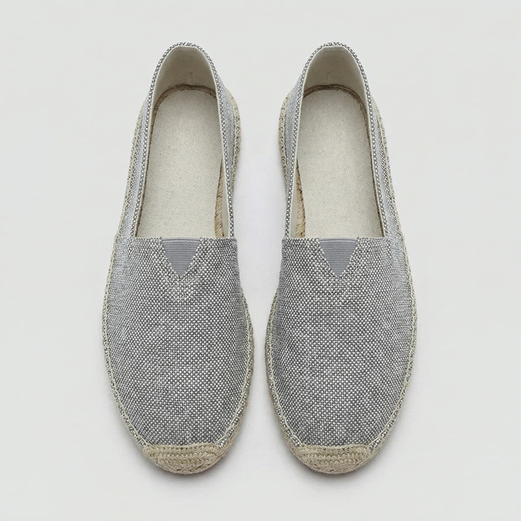 Valentino™- Alpargatas negras clásicas con estilo casual elegante