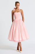 Vestido Beatriz™ | Midi Corsé Halter Cintura Alta - Best Seller