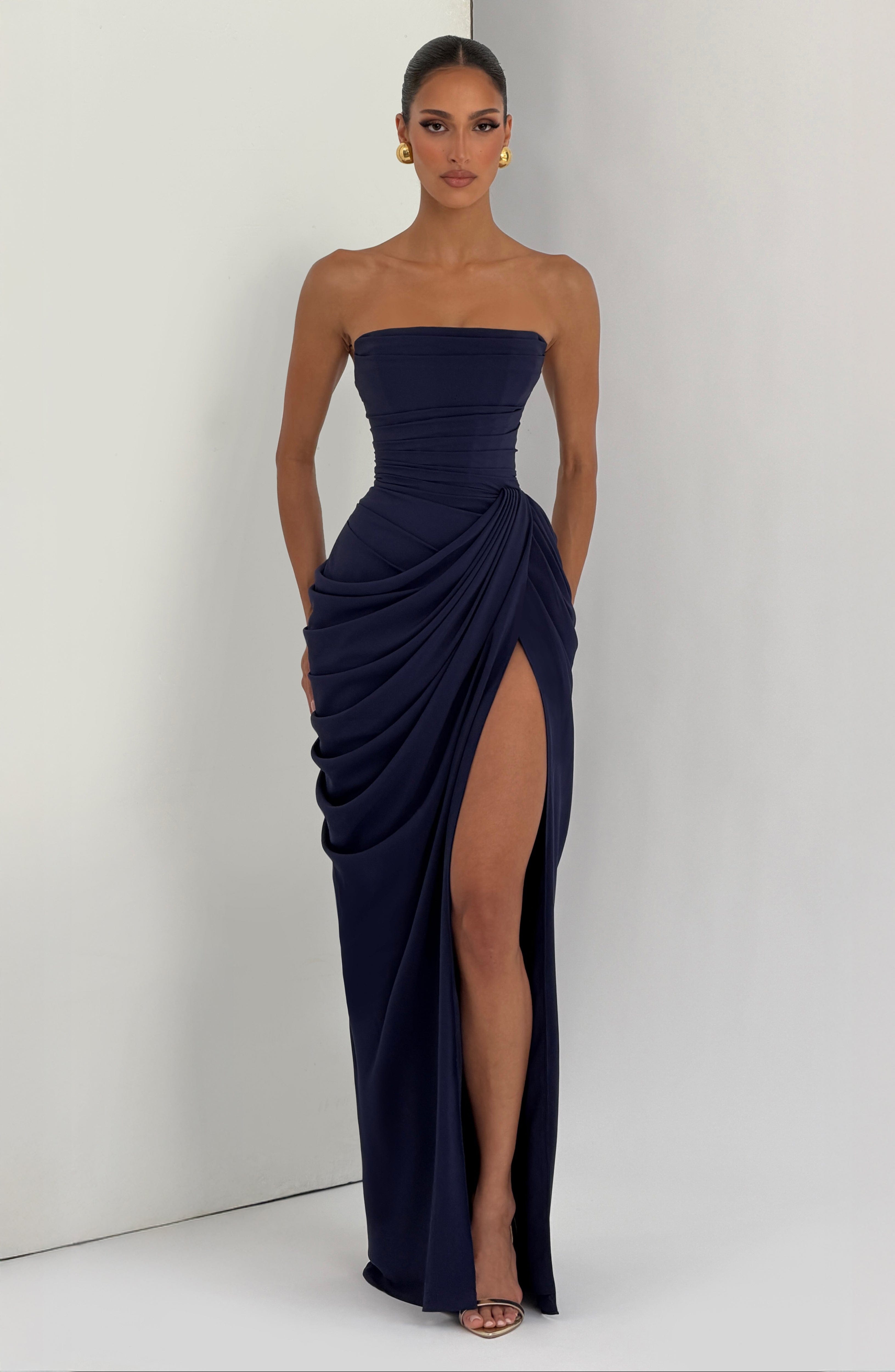 Vestido Lola™ | Maxi Strapless Corsé Interno - Best Seller