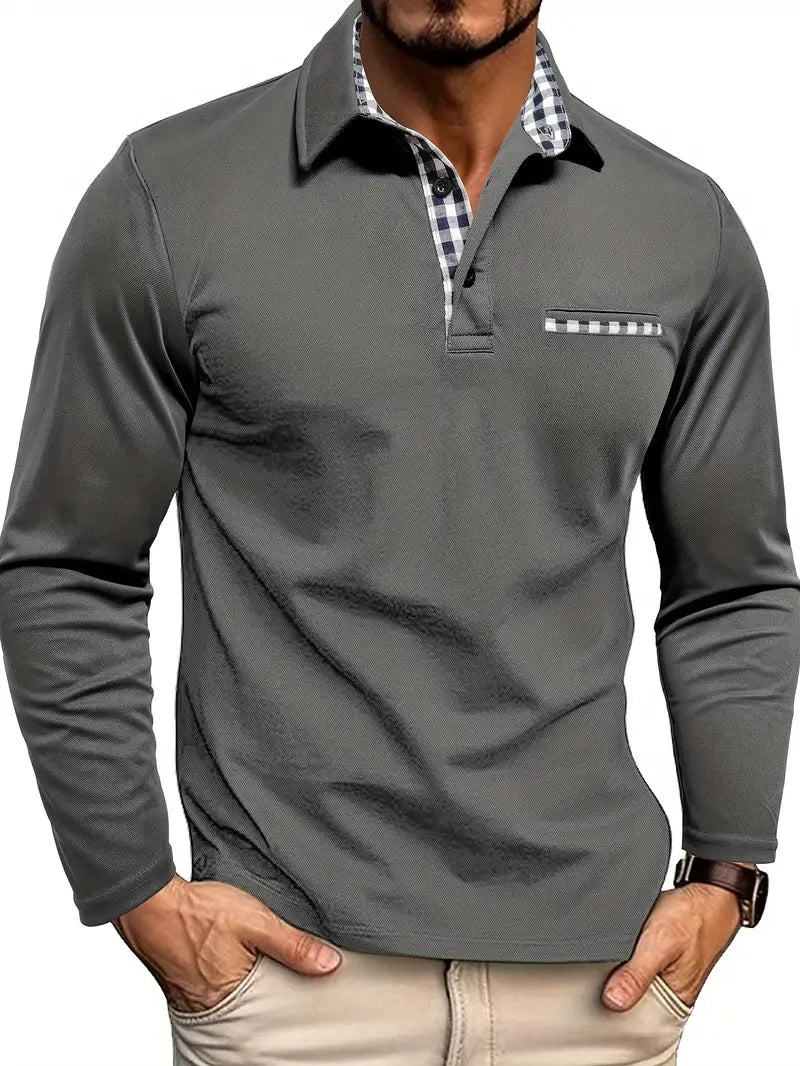 Manuel™ - Polo de Manga Larga Premium